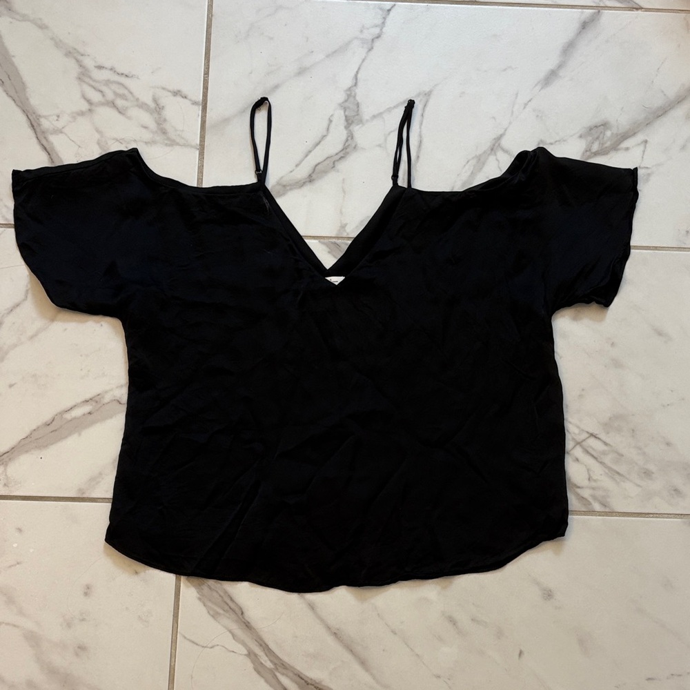 Wilfred Elegant Black Women's Top